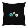 oil spill Throw Pillow