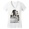 Beer Club Pub Women's V-Neck T-Shirt