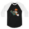 the falling italian 3/4 Sleeve Shirt
