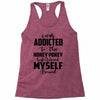 i was addicted to the hokey pokey Racerback Tank