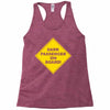 dark passenger on board Racerback Tank