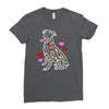 colorful boxer Ladies Fitted T-Shirt