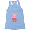 peppa pig sister pig Racerback Tank