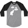 pussy chicken tshirt funny cat bird humor tee rooster 3/4 Sleeve Shirt