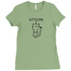 kitto corn Ladies Fitted T-Shirt