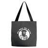 blackbeard pirate ship Tote Bags