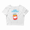 i am duff man homer cult funny retro Crop Top