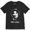 100% cotton V-Neck Tee