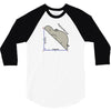 hypotenuse math humor 3/4 Sleeve Shirt