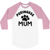 pekingese mum 3/4 Sleeve Shirt