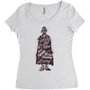 hero training Women's Triblend Scoop T-shirt