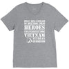 Vietnam Veteran Grandson V-Neck Tee