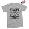 legends were born in october genuıne 1996 qualıty one kind of aged l Exclusive T-shirt