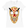 pizskull Ladies Fitted T-Shirt