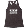 gas grass ass nobody rides for free funny Racerback Tank