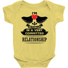 I Am Actually In A Very Commited Relationship Baby Onesie