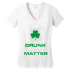 drunk lives matter Women's V-Neck T-Shirt