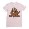 cokelat animal Ladies Fitted T-Shirt