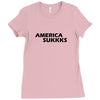 43. amerika suk 023 Ladies Fitted T-Shirt