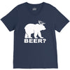 bear deer beer V-Neck Tee