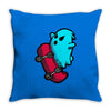 radical ghost Throw Pillow