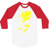 son goku dragonball z fun 3/4 Sleeve Shirt