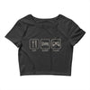 eat,sleep,game Crop Top