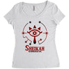 Zelda Glowing Sheikah Eye Women's Triblend Scoop T-shirt