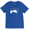 t rex hates pushups V-Neck Tee
