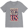 harvey can't stop us V-Neck Tee