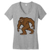 bigfoot Women's V-Neck T-Shirt