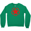 military starfunny retro army war vietnam usa britain fashion Crewneck Sweatshirt
