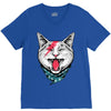 cat rock V-Neck Tee