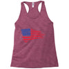 united states of america Racerback Tank