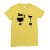 am pm Ladies Fitted T-Shirt