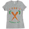 i don't carrot all Ladies Fitted T-Shirt