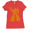 transformers optimus prime Ladies Fitted T-Shirt