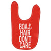 boat hair don't care Baby Bibs