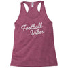 football vibes Racerback Tank