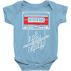 roll and replay Baby Onesie