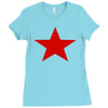 red star army Ladies Fitted T-Shirt