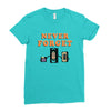 Never Forget Ladies Fitted T-Shirt