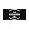 kickboxing academy License Plate