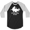 funny rude taste of kiwi 3/4 Sleeve Shirt