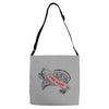 i love pizza Adjustable Strap Totes