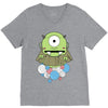 one eyes monster V-Neck Tee
