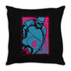 old rider Throw Pillow
