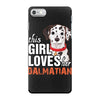 This Girl Loves Her Dalmatian iPhone 7 Case