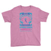 Never Underestimate the Strength of a Thyroid Cancer Warrior Youth Tee