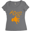 midnight oil Women's Triblend Scoop T-shirt